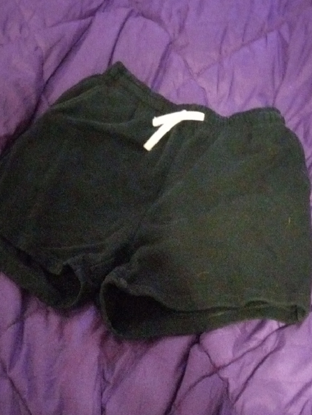 Everlane Black Women's Drawstring Athletic Shorts